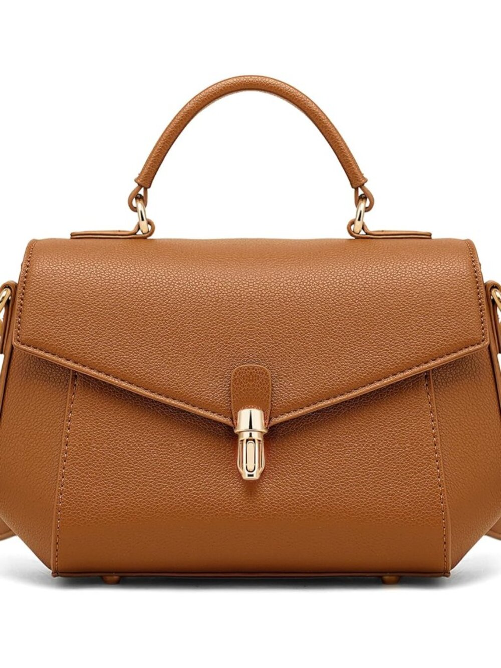 Crossbody Bags for Women Vegan Leather Top Handle Bag Trendy Handbags with Adjus
